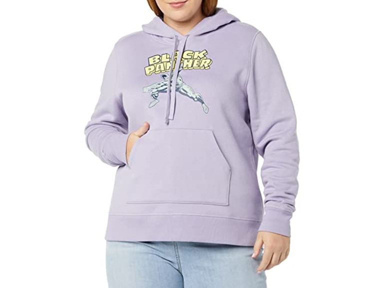 Amazon Essentials Disney Marvel Star Wars Princess Women's Fleece Pullover Hoodie Sweatshirts