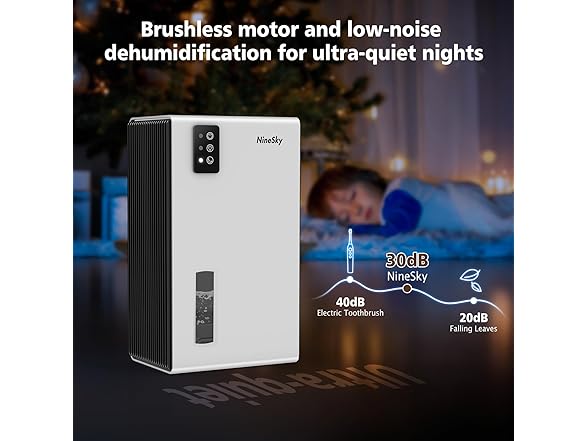 Dehumidifier for Home, 95 OZ Water Tank