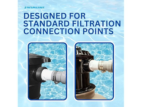 SWIMLINE Pool Pump Hose, 1.25"x3'