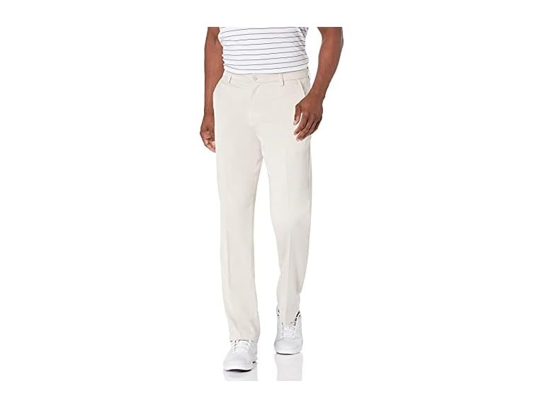 Amazon Essentials Men's Classic-Fit Stretch Golf Pant (Available in Big & Tall), Stone, 38W x 32L
