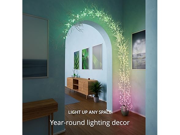 Twinkly Strings USB-C Candle 100 LED Lights