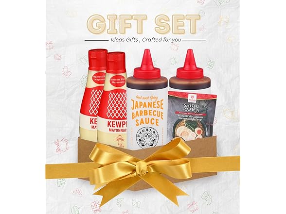 5 Item Set- Japanese Mayo & BBQ Sauce & Ramen