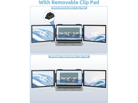 MAGICRAVEN 14in Dual Screen Extender