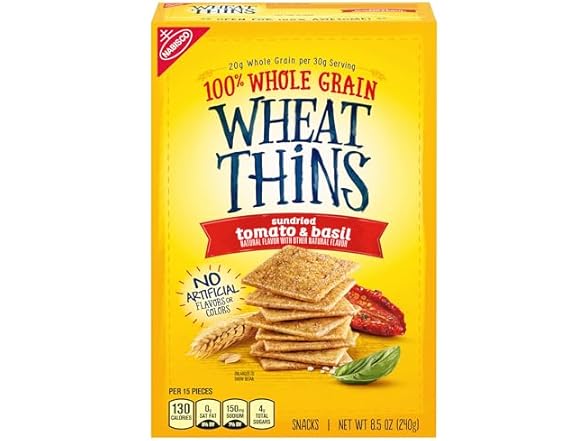 Wheat Thins Sundried Tomato & Basil Snacks
