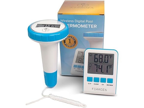 FERROZA Wireless Pool Thermometer