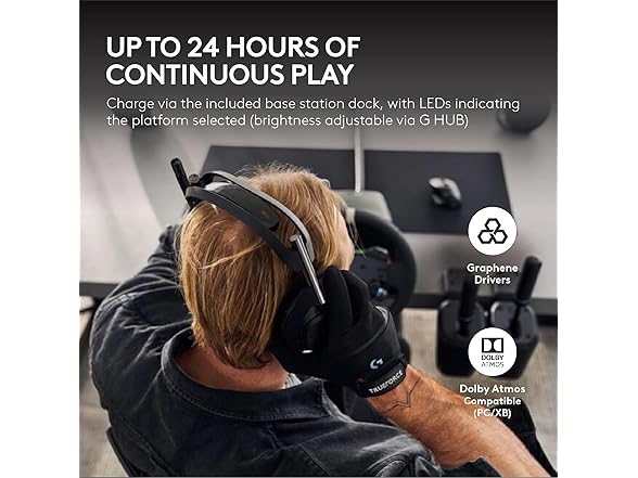 Logitech G Astro A50 X Wireless Headset and Base