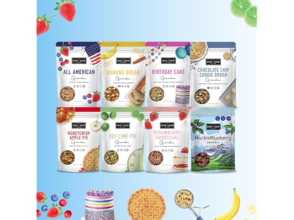 Safe + Fair Strawberry Shortcake Granola 12 oz