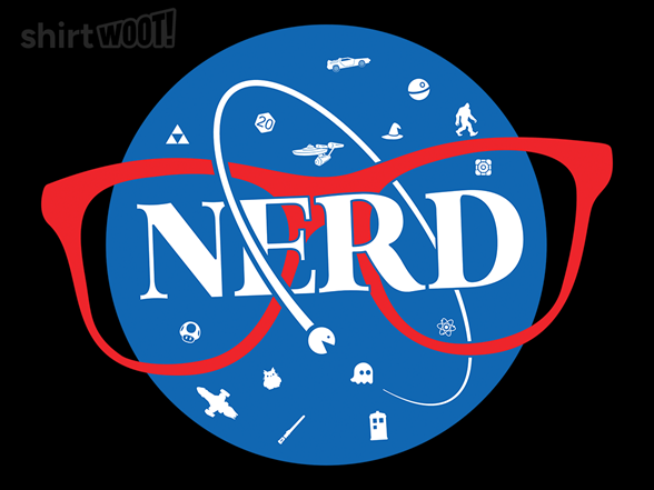 Nerdy Space Patch
