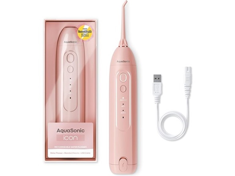 AquaSonic Icon Flosser Blush