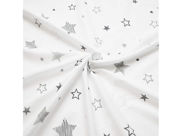 American Baby Company Crib Sheet, Stars