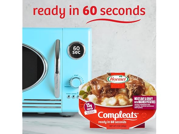 Hormel Compleats Meatloaf & Gravy with