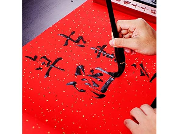 Semli Red Raw Rice Paper Paper Cut Chinese