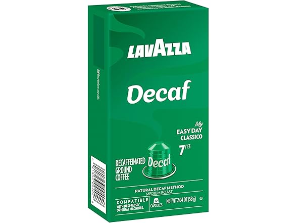 Lavazza Decaf Nespresso, 10ct