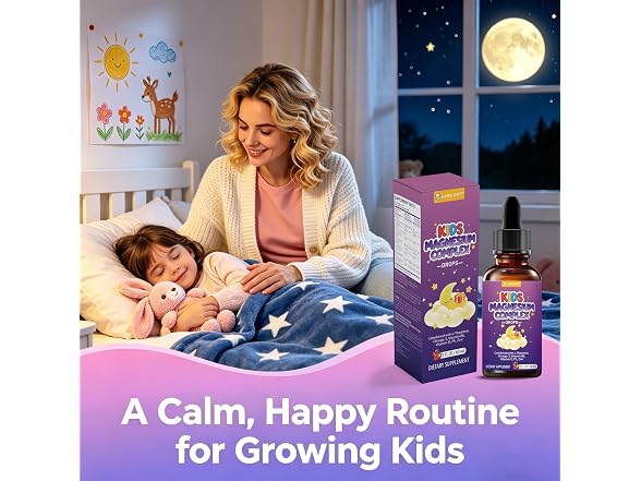 Kids Magnesium Liquid Drops-Magnesium