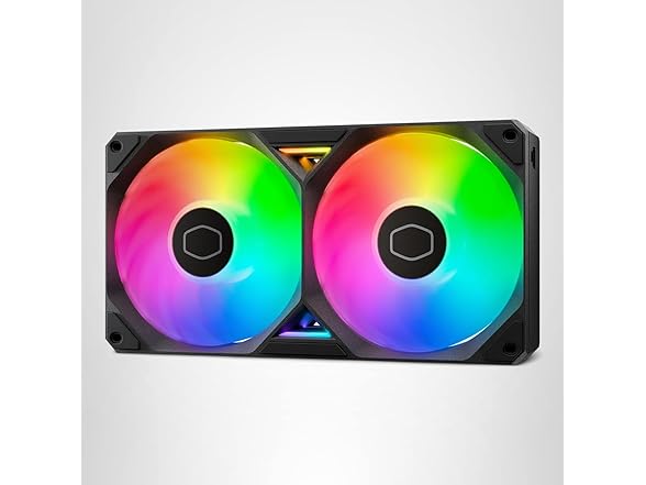 Cooler Master SickleFlow Edge 240 Single-Frame aRGB PC Case|Liquid Cooler Fan