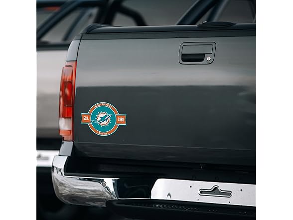 Miami Dolphins Badge Magnet