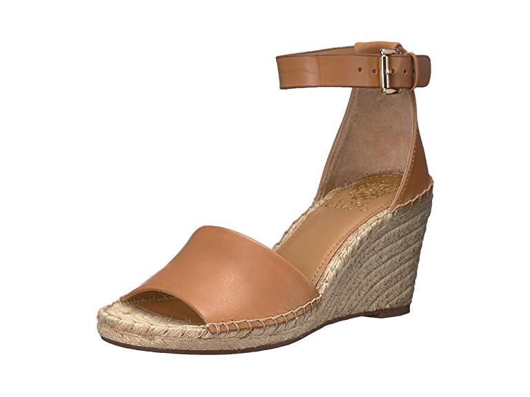 Vince Camuto womens Leera Espadrille Wedge Sandal, Tan, 10 US