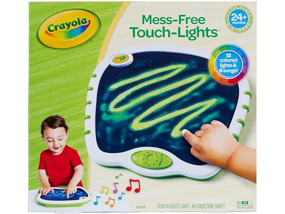 Crayola Toddler Touch Lights, Musical Sensory Toys