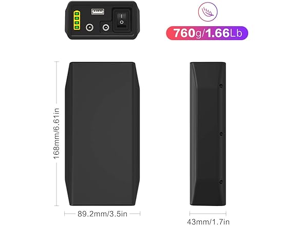 TalentCell 12V 6000mAh LiFePO4 Battery