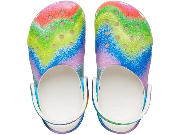  Crocs Unisex-Child Classic Tie Dye Clogs