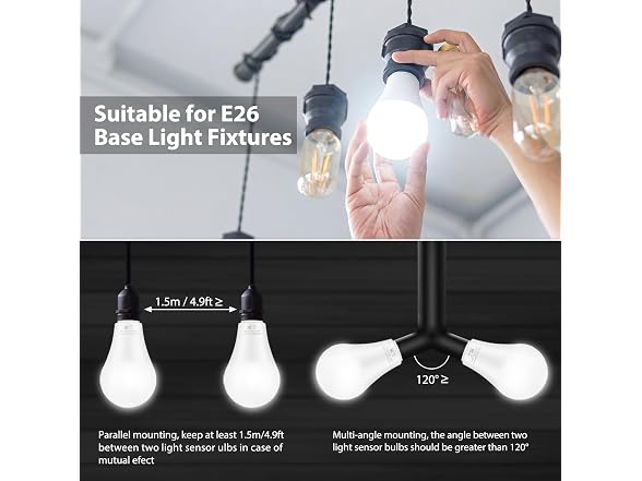 Brightever 11W A19 LED Light Bulbs 5000K