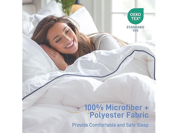 Ankwos White Down Alternative King Comforter