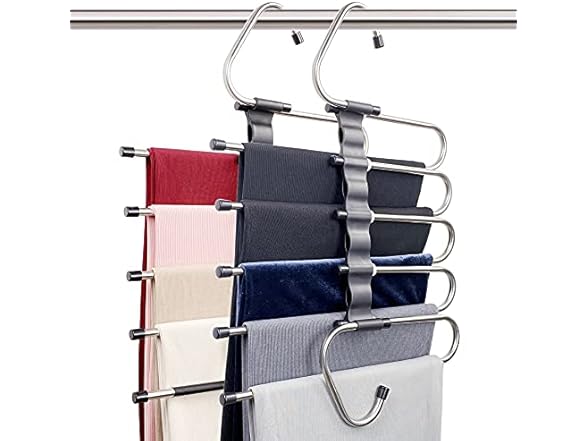 Magic Pants Space Saving Hangers, 2 Pack
