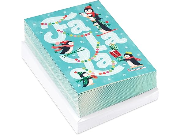 Hallmark Bulk Glittery Holiday Boxed Cards