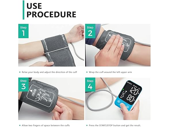 Oklar blood pressure monitor