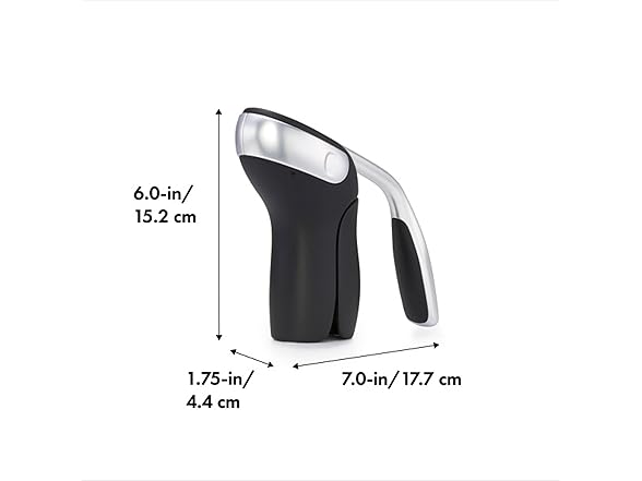 OXO Vertical Lever Corkscrew Black