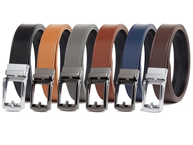 $18.99, Was $34.99, 45% Off! Carlo Fellini Mens Leather Ratchet Belt dealfomo