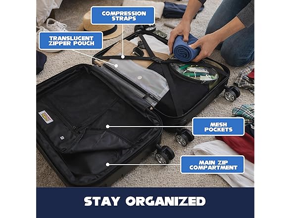 FUL Sonic the Hedgehog 21.5" Carry-On Suitcase