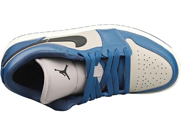 Nike Jordan 1 Low Women French Blue/Black-Co