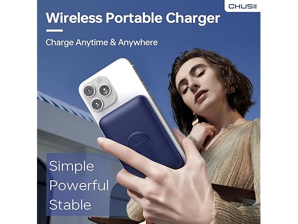 CHUSII Wireless Power Bank