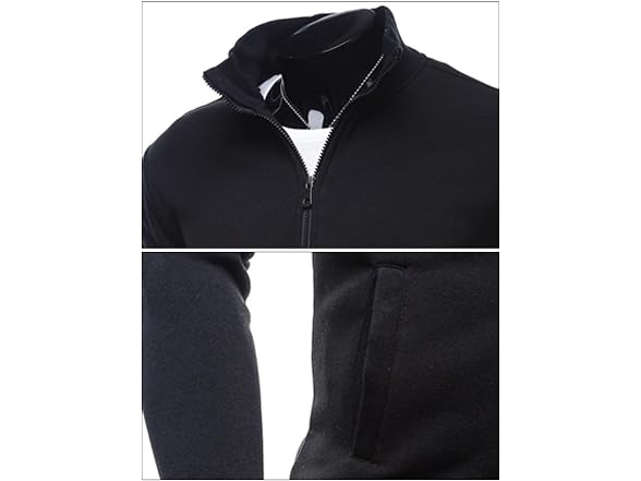 Aieoe Men (3XL) Casual Cardigan Slim High Jacket