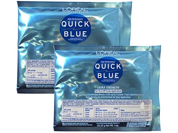 L'Oreal Quick Blue Powder Bleach, 1 oz