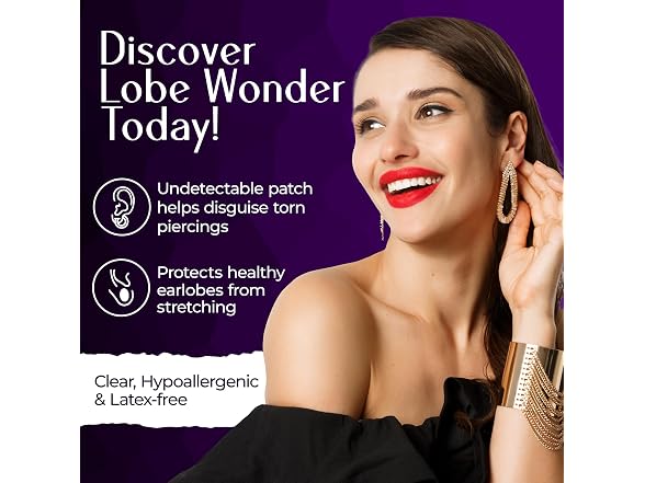 Lobe Wonder - The ORIGINAL Ear Lobe Piercings
