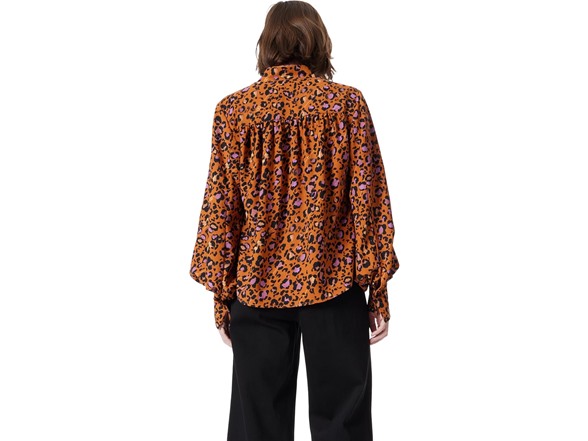 DEE OCLEPPO Jane Long Sleeve Button Front Blouse