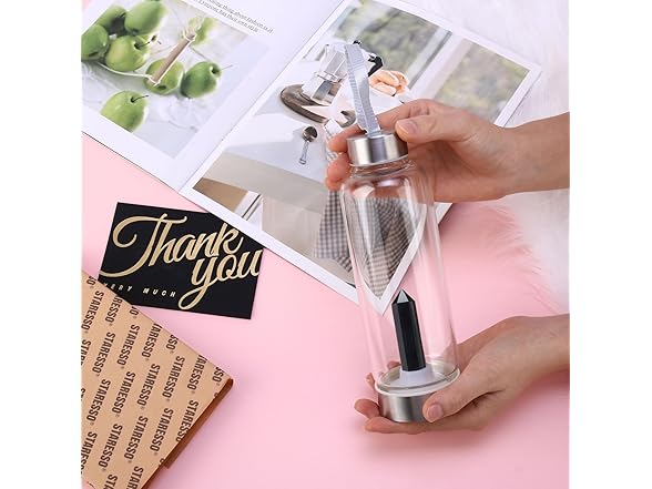 LCLUCKYLK 1pc crystal bottle