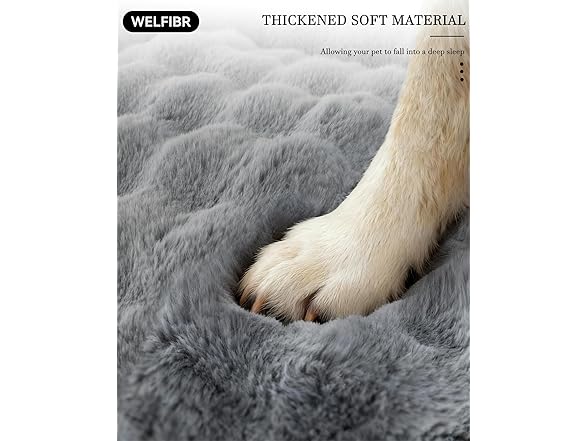 Welfibr Gray Small Pet Bed