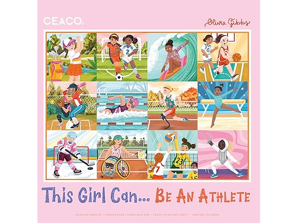 Ceaco Olivia Gibbs This Girl Can Be an Athlete