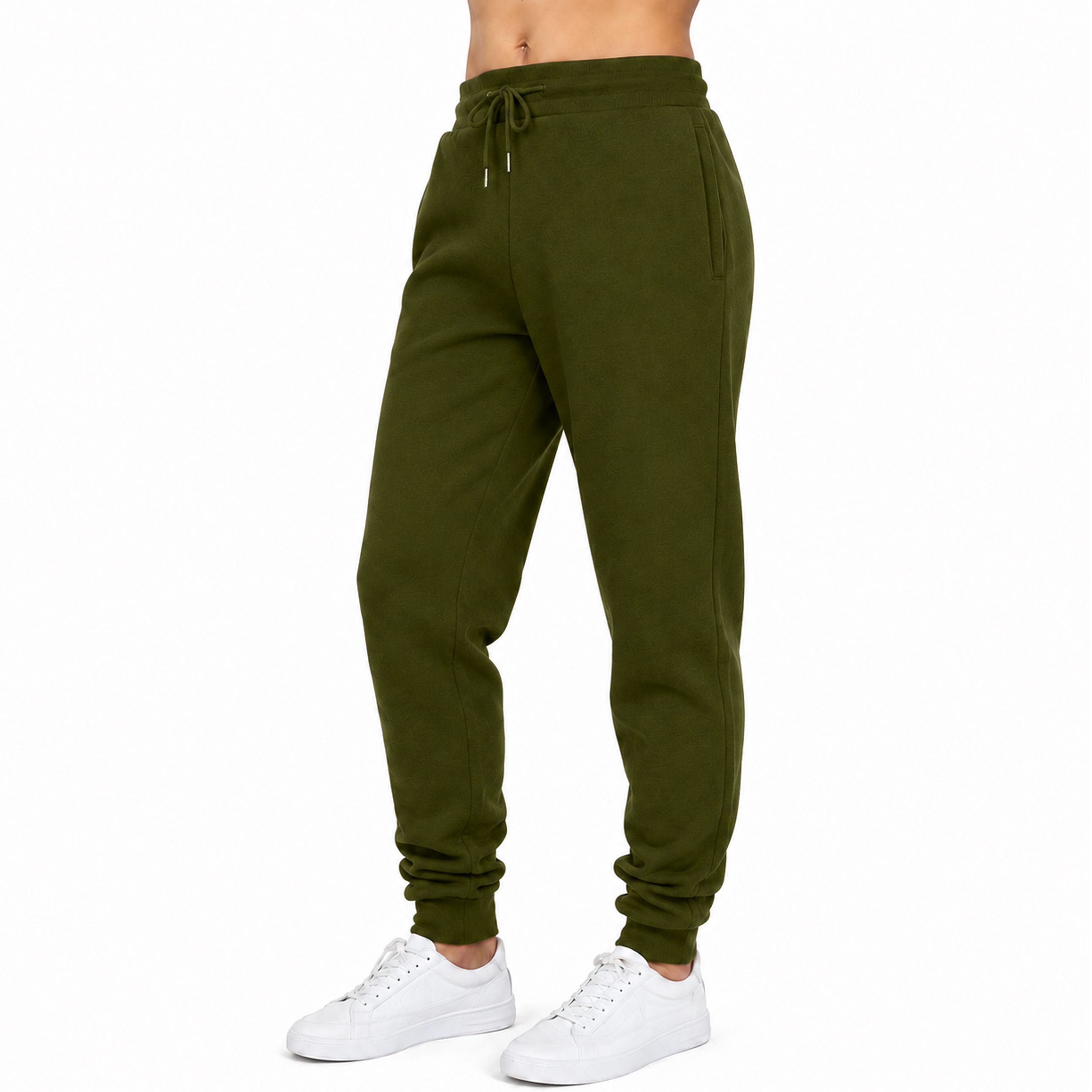 6Pk Womens Fleece Joggers w-Zip Pockets - Gallery 24