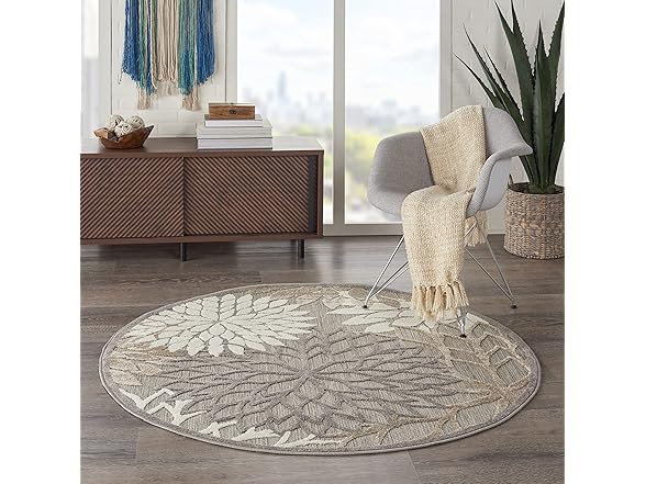 Nourison Aloha Indoor/Outdoor Area Rug 5'3"