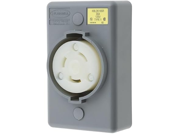 Hubbell HBL2610SR Locking Safety