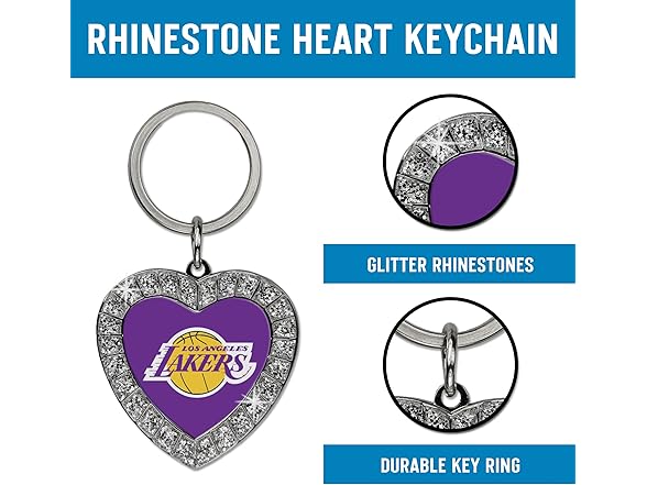 Dallas Cowboys Bling MOM Heart Key Chain