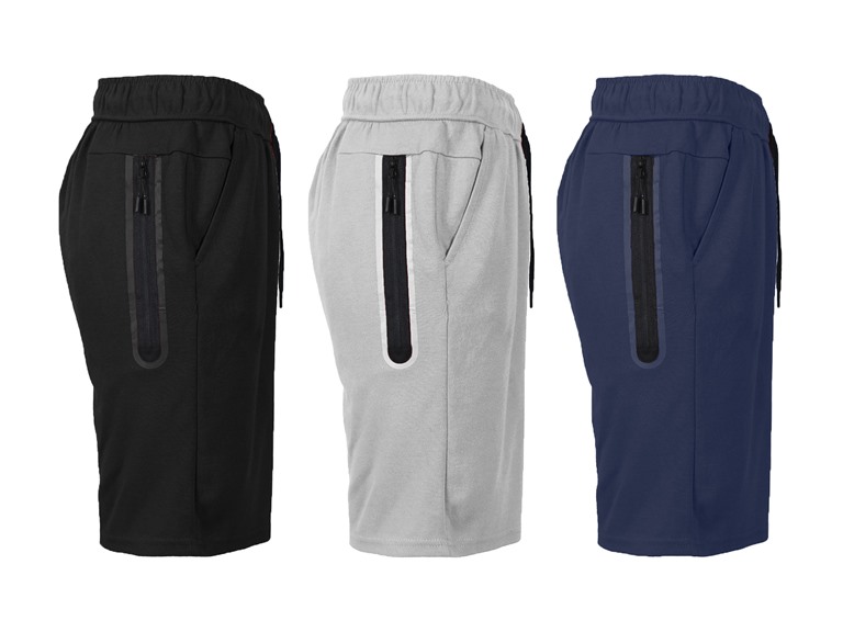 GBH WC-----(M3PK) / J/MTFS-110 / BK-NV-HG / S Small 3Pk Mens T/F Performance Shorts Black - Navy - Heather Grey