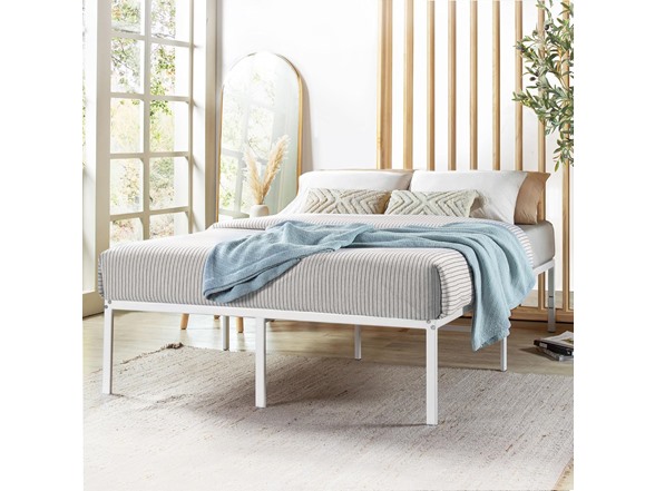Best Price Mattress 18" Metal Platform Bed Frame, Queen