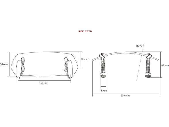 Puig 6320W Multiregulable Visor