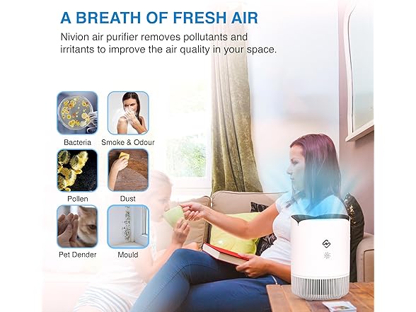 NIVION Smart Air Purifier