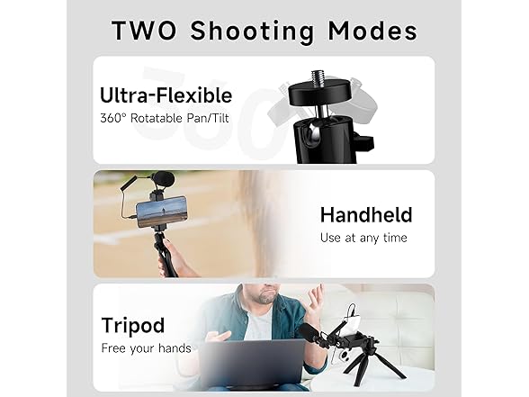 Comica VM10-K2 Tripod + Mic Kit 3.5mm